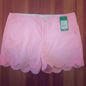 Lilly Pulitzer Scalloped Shorts